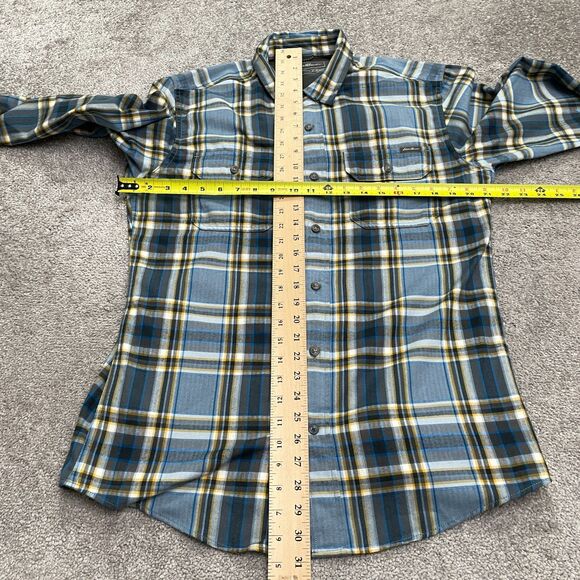 Eddie Bauer Classic Fit Flannel Shirt Men Medium Multi Plaid Casual Outdoor NWOT - Picture 8 of 13